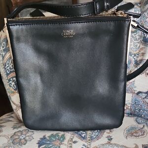 Vince Camuto Black Leather Crossbody